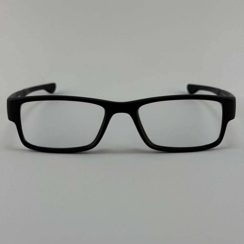 Oakley Airdrop OX8046-0155 Men's Satin Black Eyeglass Frames 55-18-143